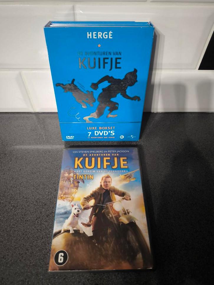 Nieuwe volledige dvd collectie van Kuifje plus de film, Cd's en Dvd's, Blu-ray, Zo goed als nieuw, Ophalen of Verzenden