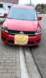 Superbe VW Caddy Double Cabine Rouge dans un état impeccable, Autos, Rouge, Achat, Euro 6, Boîte manuelle