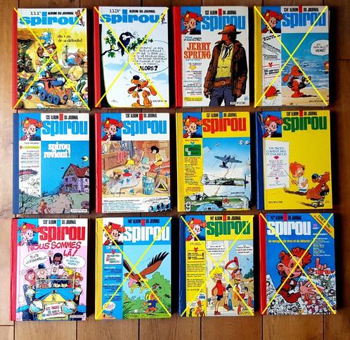 6 Journal SPIROU Albums (1969 tot 1977) // Originele Edities, Boeken, Stripverhalen, Gelezen, Meerdere stripboeken, Ophalen of Verzenden