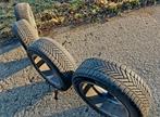 4 jantes alu BMW avec pneus hiver 215/55-16, Autos : Pièces & Accessoires, Pneus & Jantes, Pneus et Jantes, 16 pouces, Enlèvement
