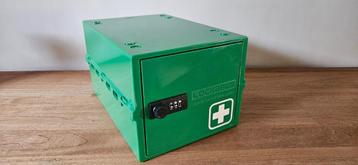 Medicijnenkluisje (zo goed als nieuw) beschikbaar voor biedingen