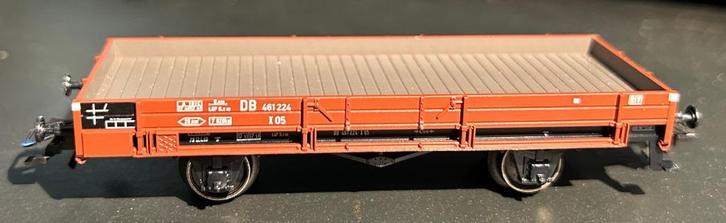 2818. DB H0 Märklin platte wagen., Hobby en Vrije tijd, Modeltreinen | H0, Zo goed als nieuw, Wagon, Märklin, Ophalen of Verzenden