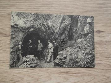 RAMIOUL / RAMET: Grotte - L'entrée pendant les travaux, Enlèvement ou Envoi, Avant 1920, Non affranchie, Liège