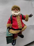 Kerstman papier mâché - R.O.C., Verzenden, Zo goed als nieuw, Feestartikel