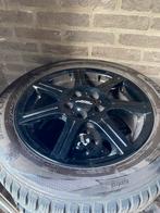 4 winterbanden + velgen zwart 185mm 15 inch, Ophalen, 15 inch, Winterbanden, Band(en)