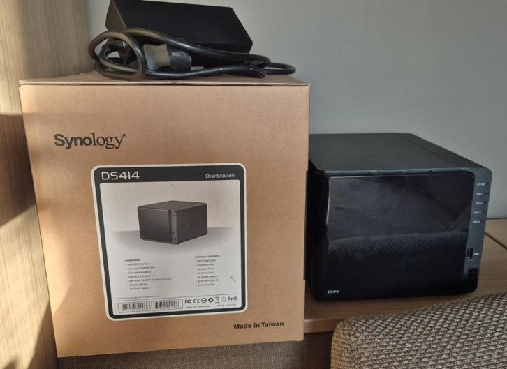 Synology DS414 NAS, Computers en Software, NAS, Gebruikt, Ophalen of Verzenden