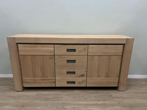 Dressoir Henders en Hazel Santorini castle white 185cm €799, Huis en Inrichting, Kasten | Dressoirs, 150 tot 200 cm, 25 tot 50 cm
