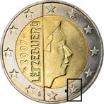 Zeldzame Luxemburgse munt van 2 euro uit 2007 Fauté,, Postzegels en Munten, Munten | Europa | Euromunten, Ophalen, Luxemburg, 2 euro