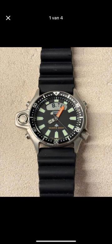 Citizen horloge geschikt voor diepzeeduiken beschikbaar voor biedingen