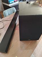 Yamaha MusicCast Bar40 (YMS-4080) + Sub100 (NsW-100), Zo goed als nieuw, Soundbar, Ophalen