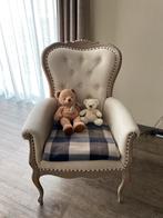 Landelijke fauteuil, Huis en Inrichting, Fauteuils, Ophalen, Minder dan 75 cm, Zo goed als nieuw, Stof