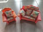Barbie Living pretty 1987 Sofa Bed & Chair Lounger, Ophalen, Gebruikt, Accessoires
