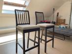 2 Barkrukken Ikea Ekedalen, Huis en Inrichting, Barkrukken, Ophalen, 60 tot 90 cm, Zo goed als nieuw, Hout