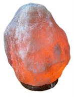 Lampe minérale en pierre salée de l'Himalaya, Maison & Meubles, Lampes | Autre, Enlèvement, 30 cm hoog, Utilisé