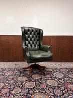 Klassiek Engels Chesterfield Bureaustoel, Antiek en Kunst, Ophalen of Verzenden