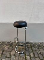 Vintage barkruk jaren ‘60, Ophalen, Met voetsteun, 60 tot 90 cm, Zo goed als nieuw