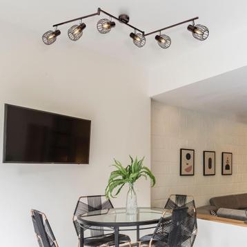 Goedkope! Paar plafondlampen - GLOBO Brown Lighting beschikbaar voor biedingen