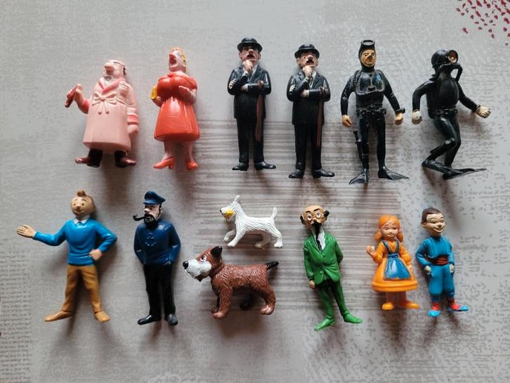 TINTIN ESSO Lac au requins série complète Belvision 1973, Collections, Personnages de BD, Tintin, Enlèvement ou Envoi