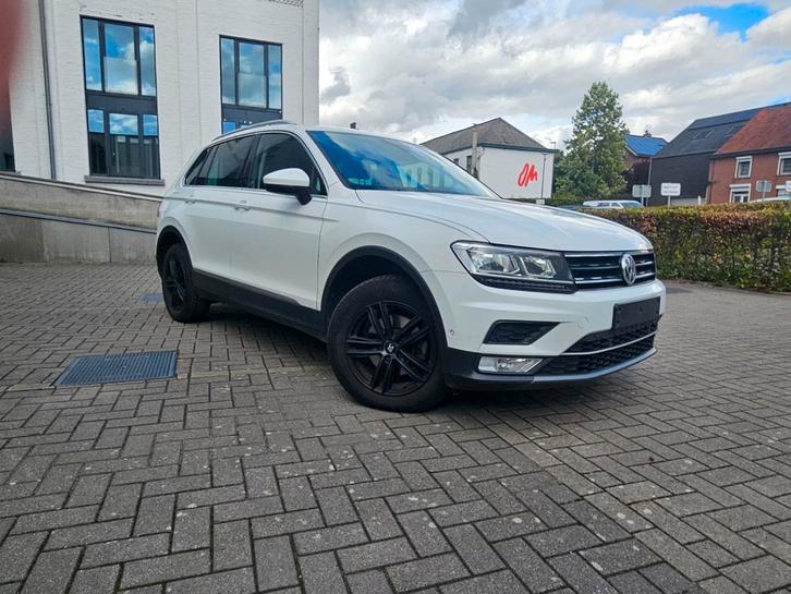 VW Tiguan/2.0 tdi/  bwj 2017/ 1ste eigen/AUTOMAAT!!146000km!, Auto's, Volkswagen, Bedrijf, Te koop, Tiguan, 360° camera, 4x4, ABS