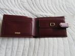Delvaux vintage bordeauxrode portemonnee met logo, Handtassen en Accessoires, Tassen | Damestassen, Verzenden