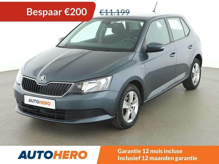 Skoda Fabia 1.0 TSI Clever (bj 2018), Auto's, Skoda, Te koop, Fabia, ABS, Airbags, Airconditioning, Bluetooth, Boordcomputer, Centrale vergrendeling