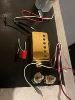 Emg 57 goud/gold, Muziek en Instrumenten, Ophalen of Verzenden, Zo goed als nieuw, Elektrische gitaar