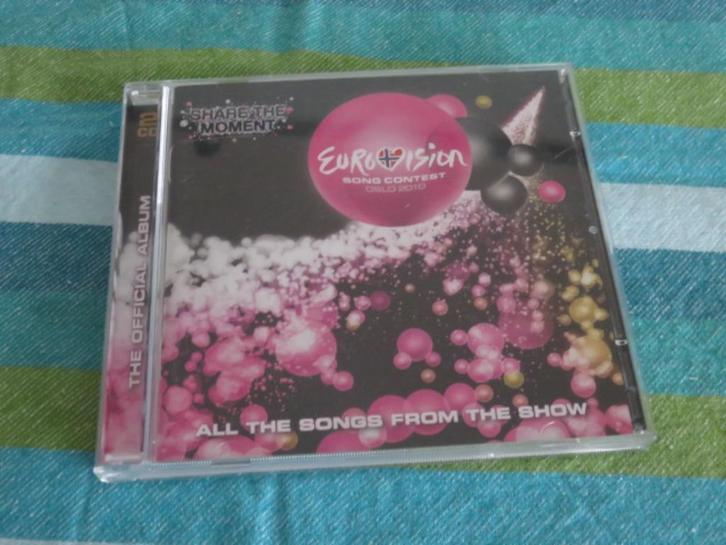 2 CD: Eurovision song contest : Oslo 2010 -- 39 liedjes, Cd's en Dvd's, Cd's | Verzamelalbums, Zo goed als nieuw, Pop, Ophalen of Verzenden