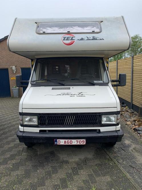 FIAT ducato 2.5 diesel camper * RIJKLAAR *, Caravans en Kamperen, Mobilhomes, Particulier, Half-integraal, tot en met 5, Fiat