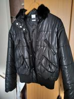 Zwarte bomber jas, Ophalen, Zo goed als nieuw, Maat 42/44 (L)