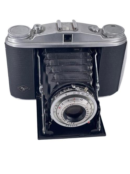 Agfa Isolette II Camera - Duitsland circa 1958, Verzamelen, Foto-apparatuur en Filmapparatuur, Fototoestel, 1940 tot 1960, Ophalen of Verzenden