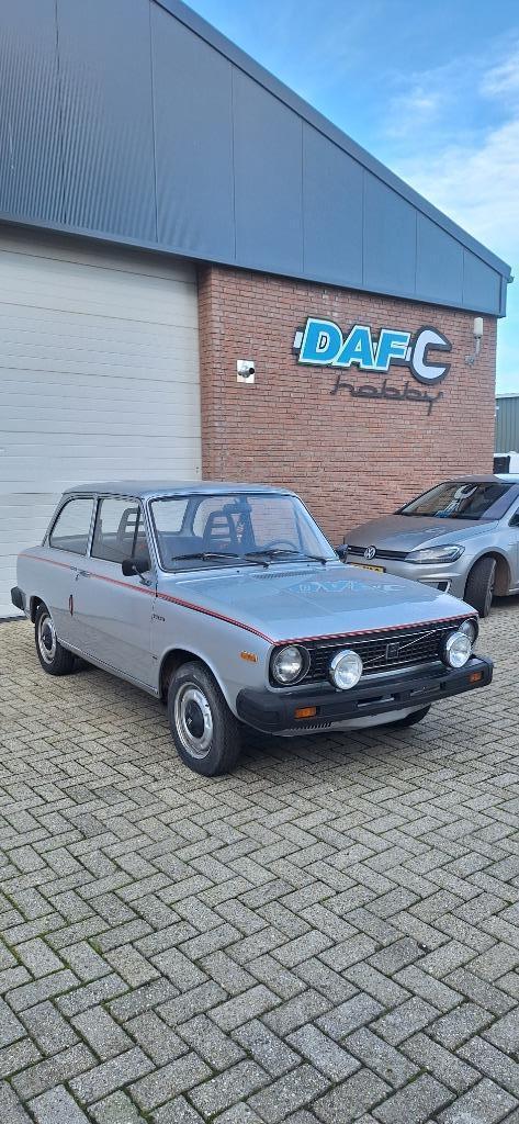 Volvo 66 Belgische papieren, Auto's, Oldtimers, Particulier, Volvo, Benzine, Berline, 2 deurs, Automaat, Zilver of Grijs, Blauw