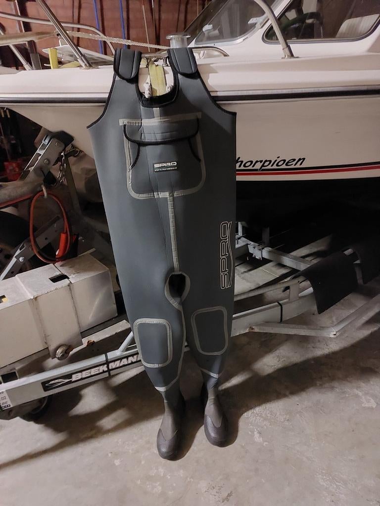 Neopreem waadpak spro, Watersport en Boten, Hengelsport | Algemeen, Zo goed als nieuw, Ophalen