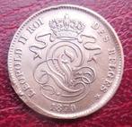 1870 2 centimes en FR, Postzegels en Munten, Munten | België, Metaal, Losse munt, Verzenden