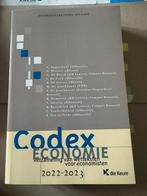 Codex economie 2022-2023, Boeken, Gelezen, Ophalen of Verzenden