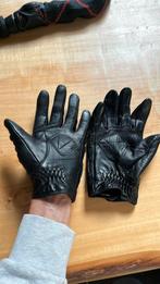 Gants moto cuir noir taille M été, Ophalen of Verzenden, Handschoenen