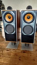 B&W DM 7 origineel (vintage 1978), Audio, Tv en Foto, Front, Rear of Stereo speakers, Gebruikt, Bowers & Wilkins (B&W), 120 watt of meer