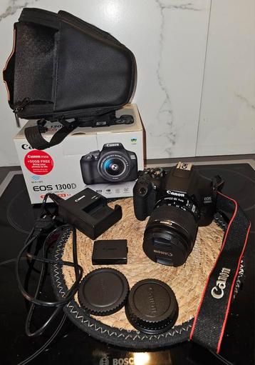 Canon EOS 1300D (2140 clicks) beschikbaar voor biedingen