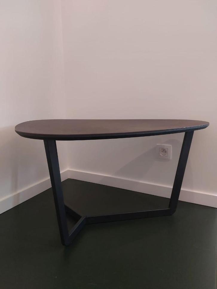 Salontafel met keramisch blad, Huis en Inrichting, Tafels | Salontafels, Zo goed als nieuw, Minder dan 50 cm, 50 tot 100 cm, 50 tot 100 cm