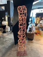 Sculpture organique mixte – Matériaux végétaux et métal, Enlèvement ou Envoi