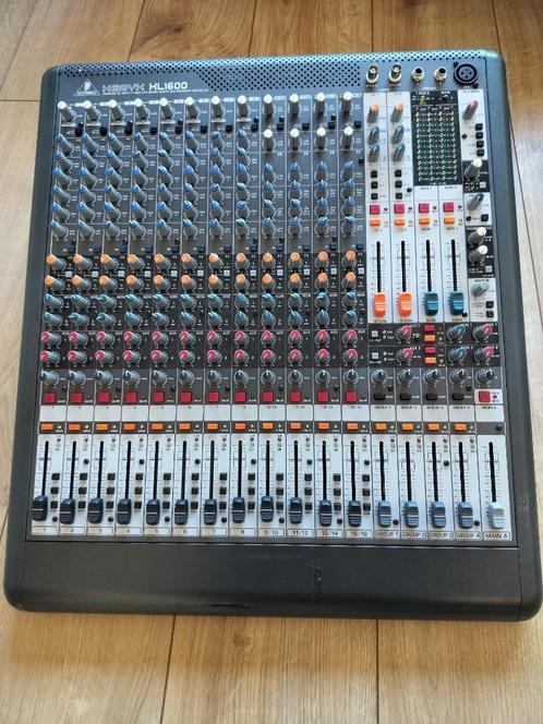Behringer Xenyx XL1600 mengpaneel, Muziek en Instrumenten, Mengpanelen, Gebruikt, 10 tot 20 kanalen, Ophalen