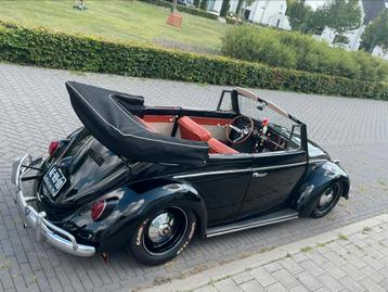 Vw cox cabriolet 1962, Autos, Cabriolet, 2 portes, Particulier, Cuir synthéthique