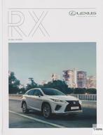 Lexus RX 450h / 450hL 2020 Brochure Nederlands, Ophalen of Verzenden, Gelezen