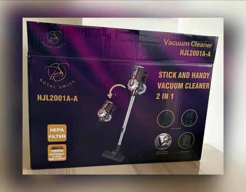 Steelstofzuiger Royal Swiss 2-in-1 Zo goed als nieuw!, Elektronische apparatuur, Stofzuigers, Nieuw, Stofzuiger, Minder dan 1200 watt