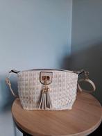 Joli sac à main beige et doré en bon état, Enlèvement, Utilisé, Beige