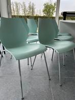 6x Kartell Maui stoel lichtblauw, Maison & Meubles, Chaises, Synthétique, Enlèvement, Deux