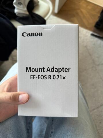 Canon Mount Adapter - EF-EOS R 0.71x beschikbaar voor biedingen