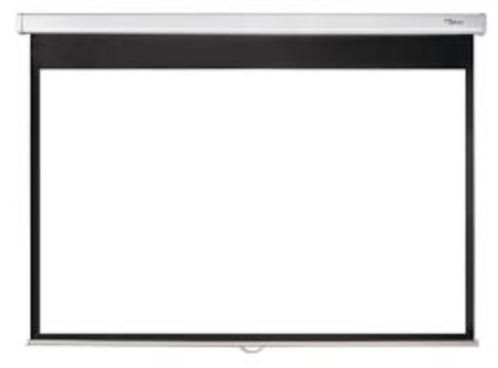 projectiescherm - Optoma DS-1123PMG+ - 123 inch, Audio, Tv en Foto, Projectieschermen, Zo goed als nieuw, Handmatig, Ophalen