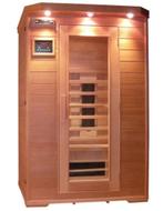 Infraroodcabine 2 personen – zeer goede staat, Ophalen, Gebruikt, Infrarood, Complete sauna