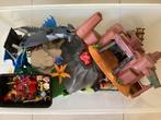Grote bak met playmobil, Ophalen, Gebruikt, Los Playmobil