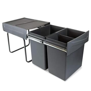 Emuca | Vuilnisbakken voor de keuken | 2 x 20 L | Nieuw beschikbaar voor biedingen
